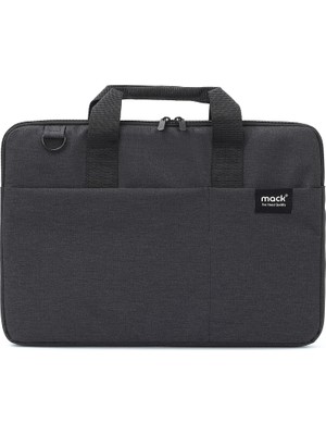 Mack Cityfit MCC-703 Laptop Çantası, Erkekler ve Kadınlar Için Profesyonel Bilgisayar Çantası, 15.6 Inç Notebook Çantası, Evrak Çantası, Siyah