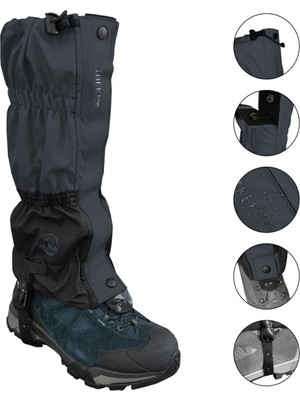 Argeus Trekking Pace Outdoor Tozluk Gri-Siyah
