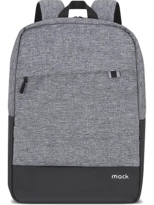 Mack Unicity Eco MCE-1104 Çevre Dostu Laptop Çantası, Macbook Sırt Çantası, MacBook Air/pro ile Uyumlu Sırt Çantası, Erkek Kadın Bilgisayar Çantası, Gri