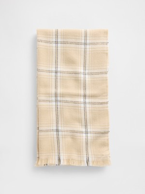 Gap Erkek Beyaz Cozy Şal