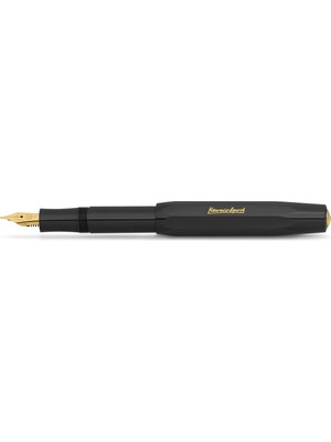Starseven Kaweco 10000000 Klasik Dolma Kalem, Medium Uç Siyah