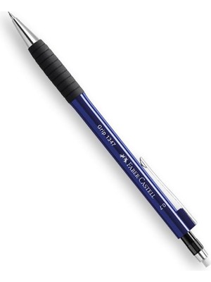 Starseven Faber-Castell 1345/47 Versatil Kalem, 0.7 Mm, Lacivert, Ergonomik Tutuş, Yaylı Uç, Uzun Silgi,