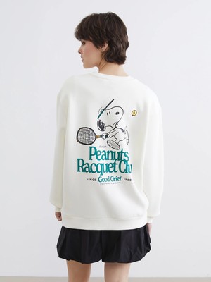 Lc Waikiki Yeni Sezon Snoopy Baskılı Oversize Kadın Kalın Sweatshirt