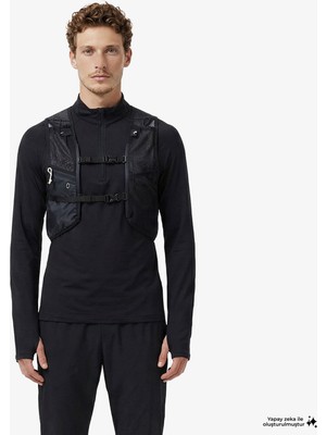 Energetics Zyrox Vest Iı Erkek Siyah Koşu YELEĞI.900