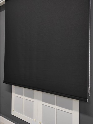 Peraper Perde Siyah Mat Polyester Stor (200X300)