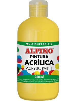Alpino DV000021 Içecek Şişesi, Akrilik Boya, Escolar