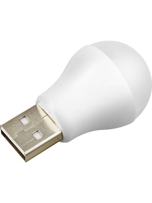Derwell 5 Volt USB LED Beyaz Işık Lamba Koridor Tuvalet Oturma Çocuk Odası Için Rehber Gece Ayd