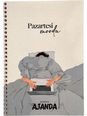 Ecrou Monday Mood Süresiz Ajanda
