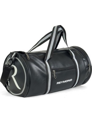 Reymond Spor Çantası Seyahat / Suni Deri Gym Bag / Silindir Tasarım Unisex / Fitness Spor Salonu