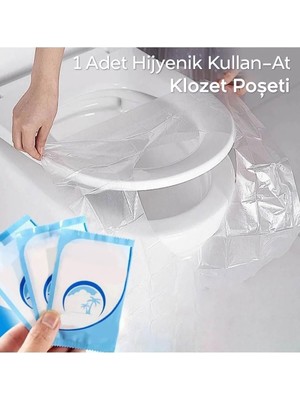 1 Adet Hijyenik Kullan-At Klozet Poşeti