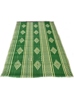Plastik Hasır Kilim 1. Kalite - Çift Mekik Dokuma, Leke Tutmaz, Balkon Bahçe Kamp Için Yer Hası