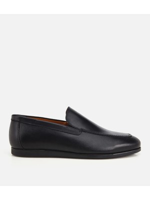 Hotiç 02AYH320090A100 ERKEK Deri Siyah Yumuşak Dokulu Klasik Loafer