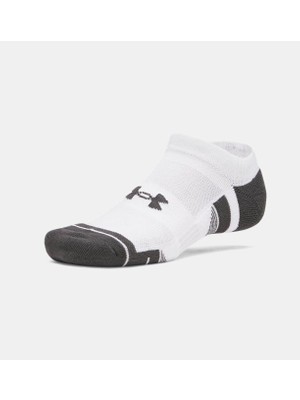 Under Armour Unisex UA Perf Tech 3'lü No Show Çorap