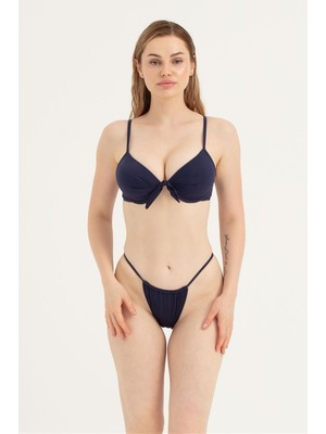 Obje Kadın Lacivert Tek Bikini Altı