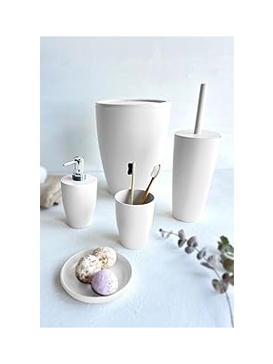 Uravas Store Pure Banyo Seti 5li-Beyaz