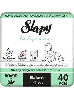 Dora Shopping Babycare Bebek Bakım Örtüsü 60 x 90 cm 4 x 10 40 Adet