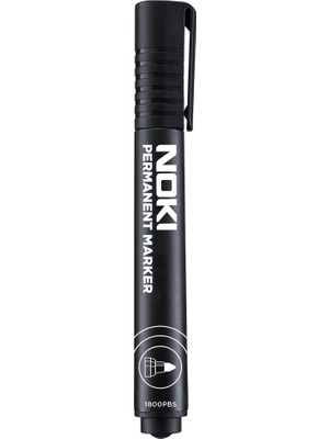 Noki Permanent Marker Yuvarlak Uç Siyah