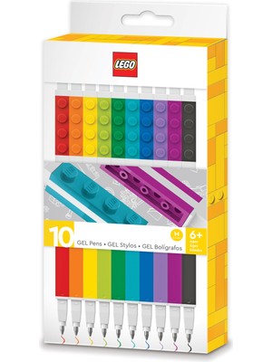 Lego® Gel Pens 10 Pack 10'lu Tükenmez Kalem Seti (53100)