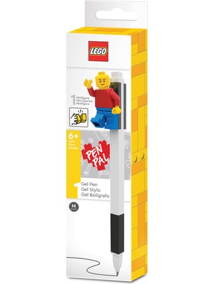 Lego® Pen Pal Minifigürlü Jel Tükenmez Kalem Siyah (52601)