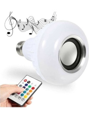 Dora Shopping Pratik Kullanım Music Bulb Bluetooth Hoparlör Akıllı LED Ampul Lamba