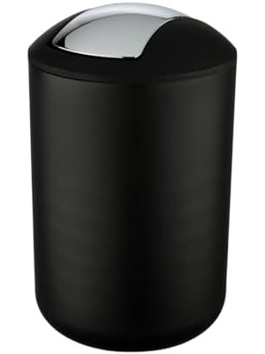 TeknoKapsül Brazil L Siyah Sallanan Kapaklı Kova 6,5 L