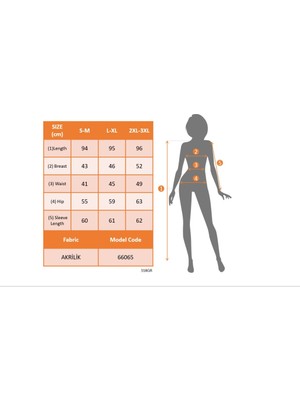 Mrayss  Kadın Uzun Kollu Balıkçı Yaka Salaş Kusa Akrilik Elbise