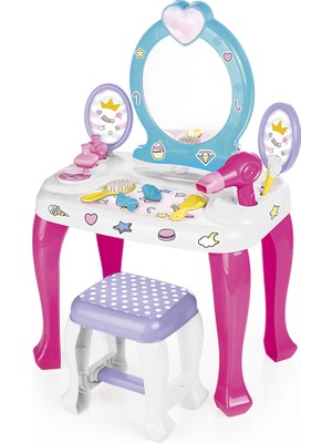 TeknoKapsül Unicorn Makyaj Masası Tabure Seti
