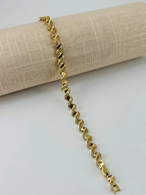 TeknoKapsül Renk Pirinç cm Bileklik 17+2 cm - KBL0522