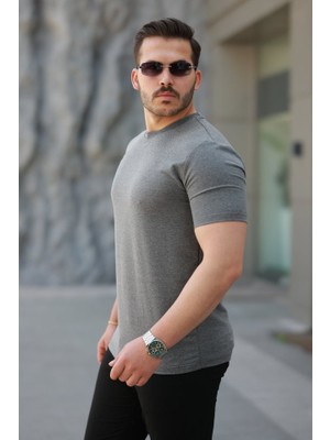 Mrayss  Erkek Basic Kısa Kollu Tişört
