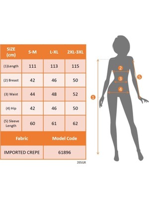 Mrayss  Kadın Uzun Kollu Yandan Düğmeli Kruvaze Yaka Detaylı Midi Ithal Krep Elbise