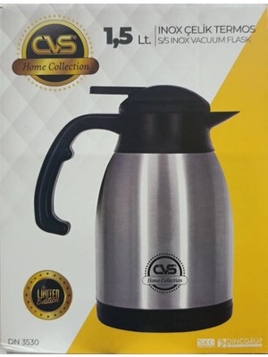 TeknoKapsül Dn 3530 1,5 L Çelik Termos