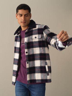 Xint Erkek Lacivert Regular Fit Polo Yaka Mont