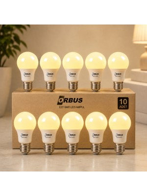 Orbus LED Ampul 9W S SARI IŞIK E27 840Lm