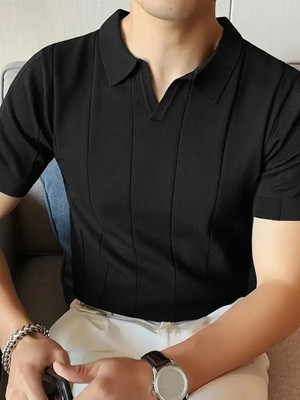 Mrayss  Erkek Kısa Kollu Polo Yakalı Triko Tshirt