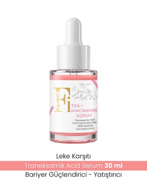 QREMFİ Traneksamik Acid - Niacinamide Txa Serum | Leke Karşıtı | Bariyer Güçlendirici | Yatıştırıcı | 30 ml