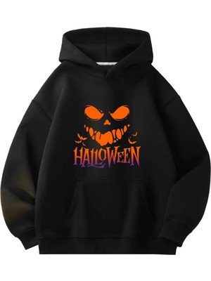 Touz Moda Halloween Serisi Kapüşonlu Oversize