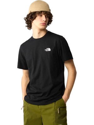 The North Face Simple Erkek Siyah Outdoor T-Shirt NF0A87NGJK31