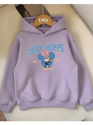 Touz Moda Young Zoo 3 Iplik Kalın Sweet Hoodie