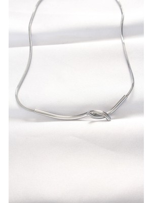 Lux Store 316L Çelik Silver Renk Kolye