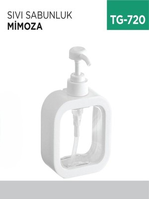 İnci Çelik Aksesuar Sıvı Sabunluk Mimoza Pinterest (Mp-44)