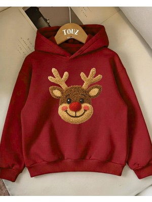 Touz Moda Christmas Design 3 Iplik Kalın Young Sweatshirt