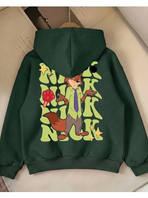 Touz Moda Young Zoo 3 Iplik Kalın Sweet Hoodie