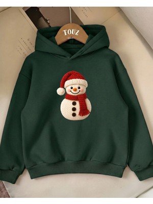 Touz Moda Christmas Design 3 Iplik Kalın Young Sweatshirt