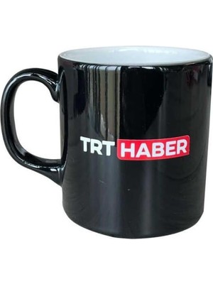 Belirtilmemiş Trt Haber Logolu Siyah Kupa