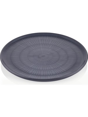 Belirtilmemiş The Mia Noon Servis Tabağı Gri 30 cm