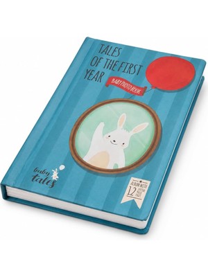 Belirtilmemiş Baby Tales Ilk Yıl Bebek Fotoğraf Albümü, Yenidoğan Anı Defteri, 0-12 Ay Bebek Gelişim Hatıra Albüm