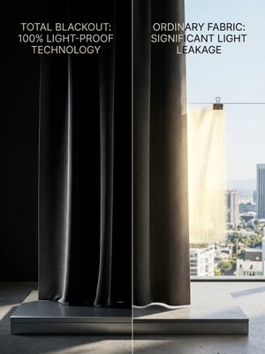Süper Home Süper Sedef Fon Perde Açık Gri 140 x 270 cm