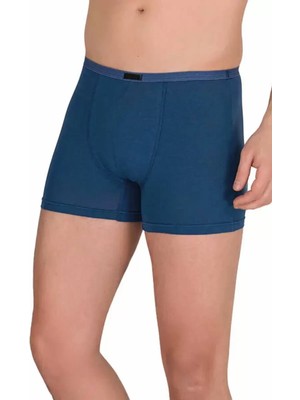 sbodurhome Erkek Modal Boxer Short Indigo 4488B