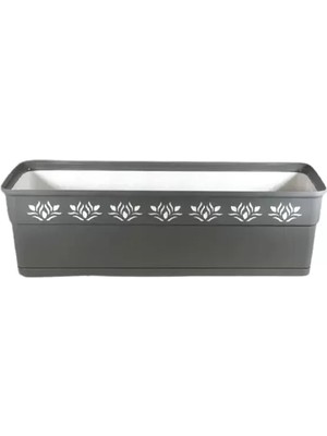 sbodurhome Desenli Saksı 50 cm -Ak 638