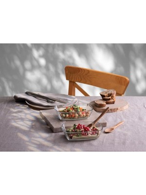 Belirtilmemiş Pasabahce 54663 Tokio 6'lı Servis Meze Cam Sunum Tabağı